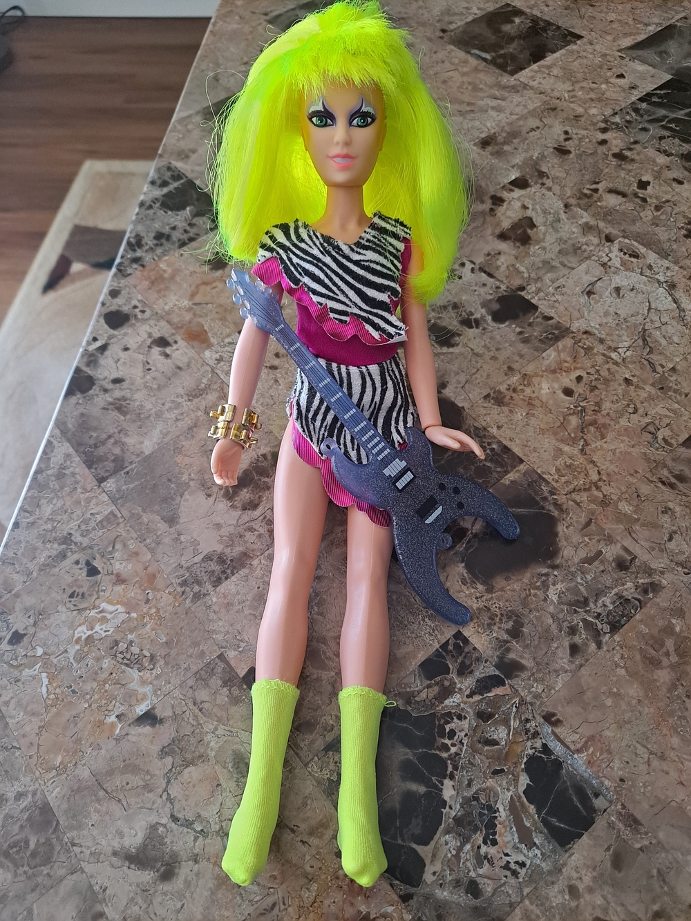 Vintage 1985 Hasbro Jem and The Holograms Pizzazz The Misfits Doll